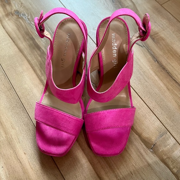 Madden Girl hot pink heels - Picture 2 of 4